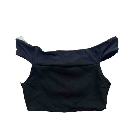 Nasty Gal Lux LA Mesh Cutout Off Shoulder Top M - Picture 5 of 13